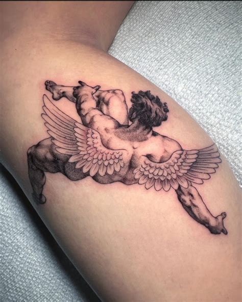 20+ Fallen Angel Tattoos that Symbolize Rebellion and Redemption